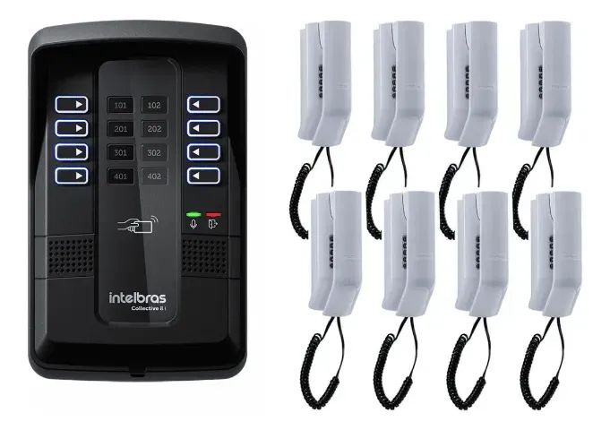 interfone digital intelbras residencial e predial tags controle de acesso 