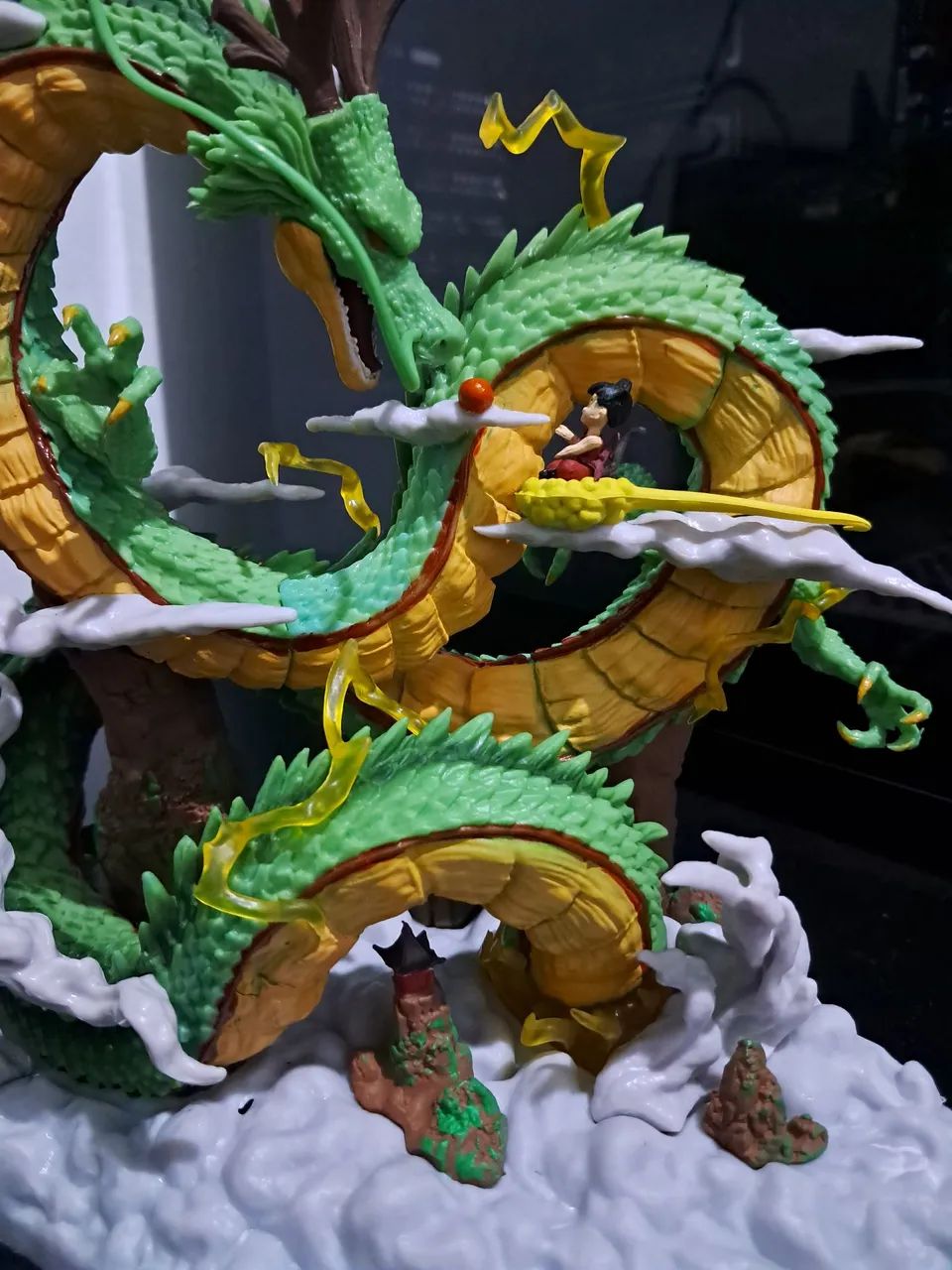 Action Figure Dragon Ball - Shenlong 22cm Com Led - Foto 5