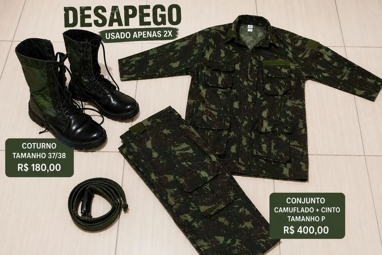 Conj. camuflado 