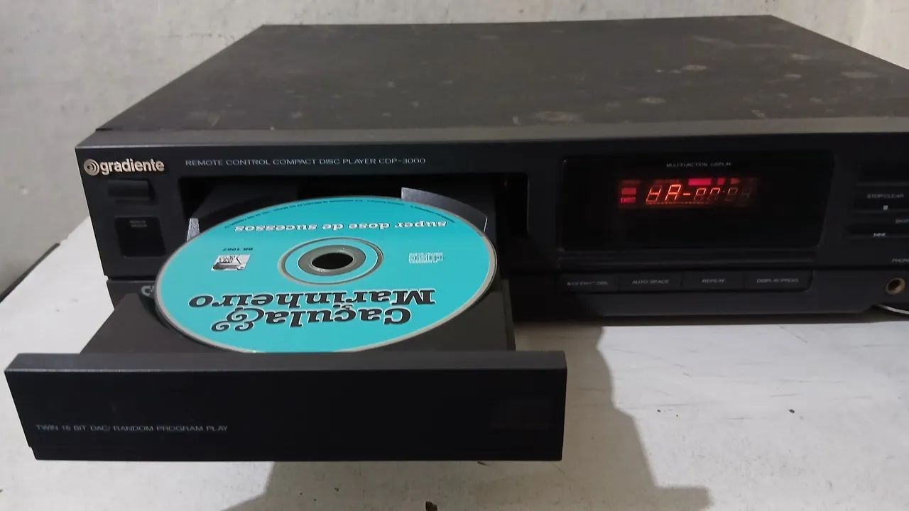 Toca CDs Gradiente CDP - 3000 (DEFEITO) - Foto 4