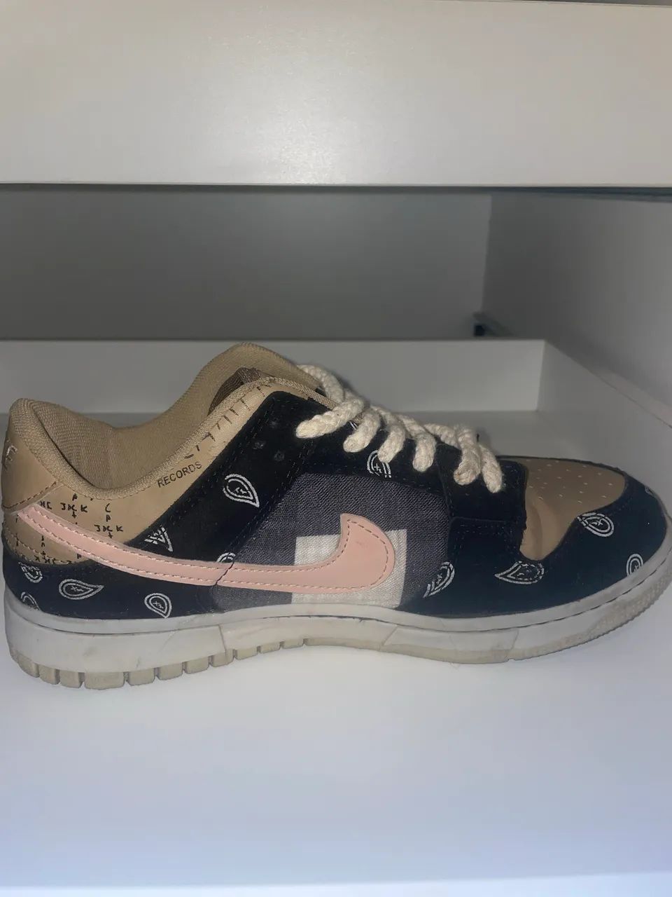 tênis dunk nike travis scott 1º linha 