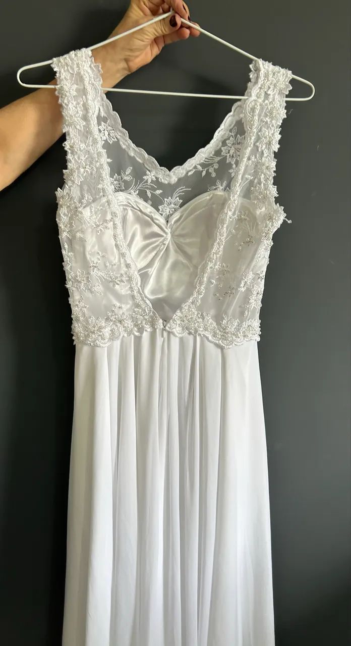 Vestido de noiva, perfeito estado, único uso