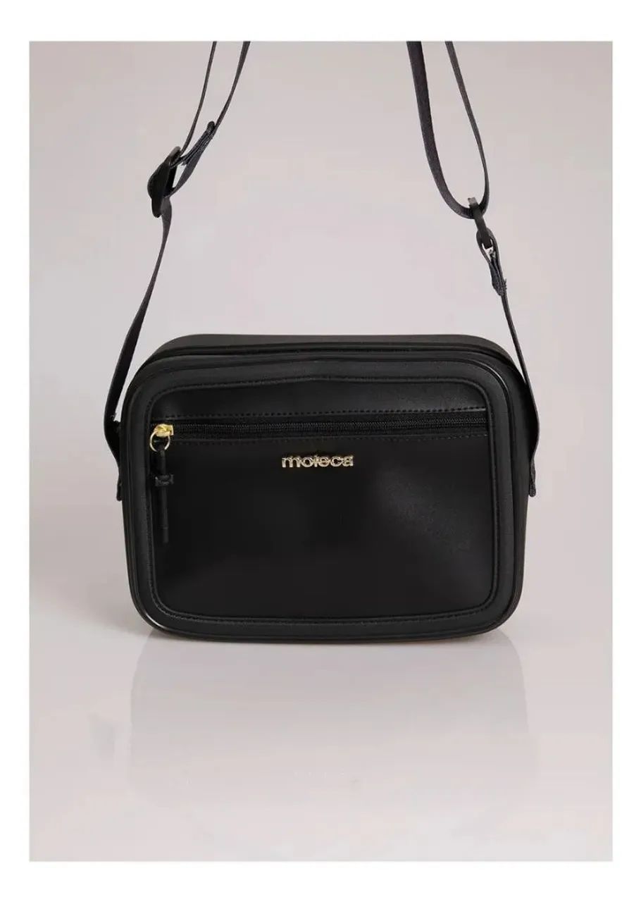 Bolsa Moleca feminina quadrada zíper 