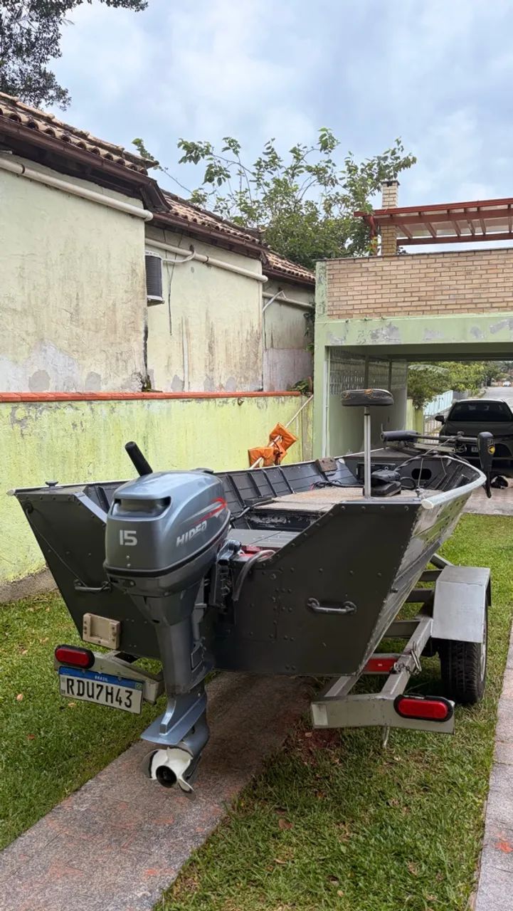 Vendo lancha de alumínio  - Foto 4