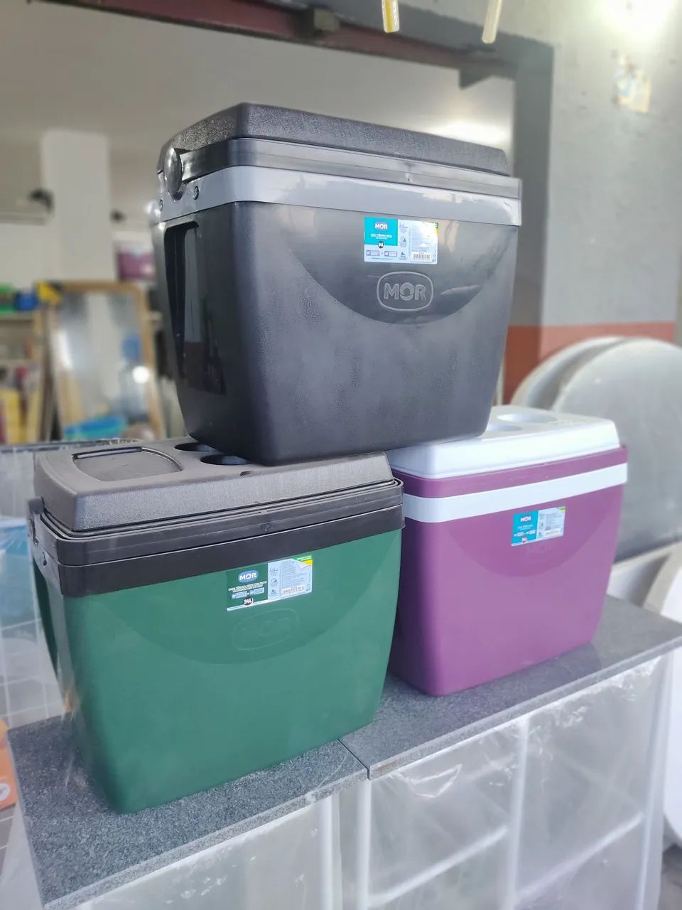 Caixa Térmica Mor 34L (Pronta entrega)