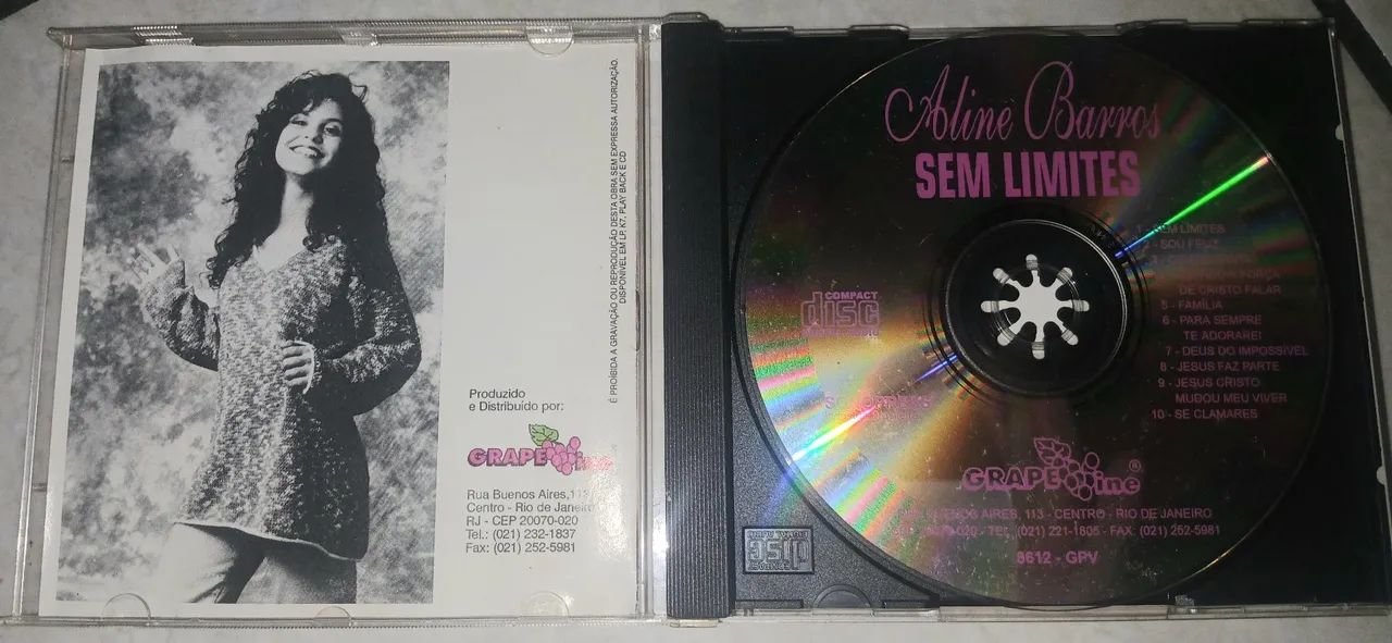 Cd Aline Barros Sem Limites - Foto 2