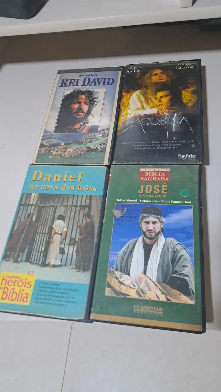 Filmes em VHS e Fitas Virgem 