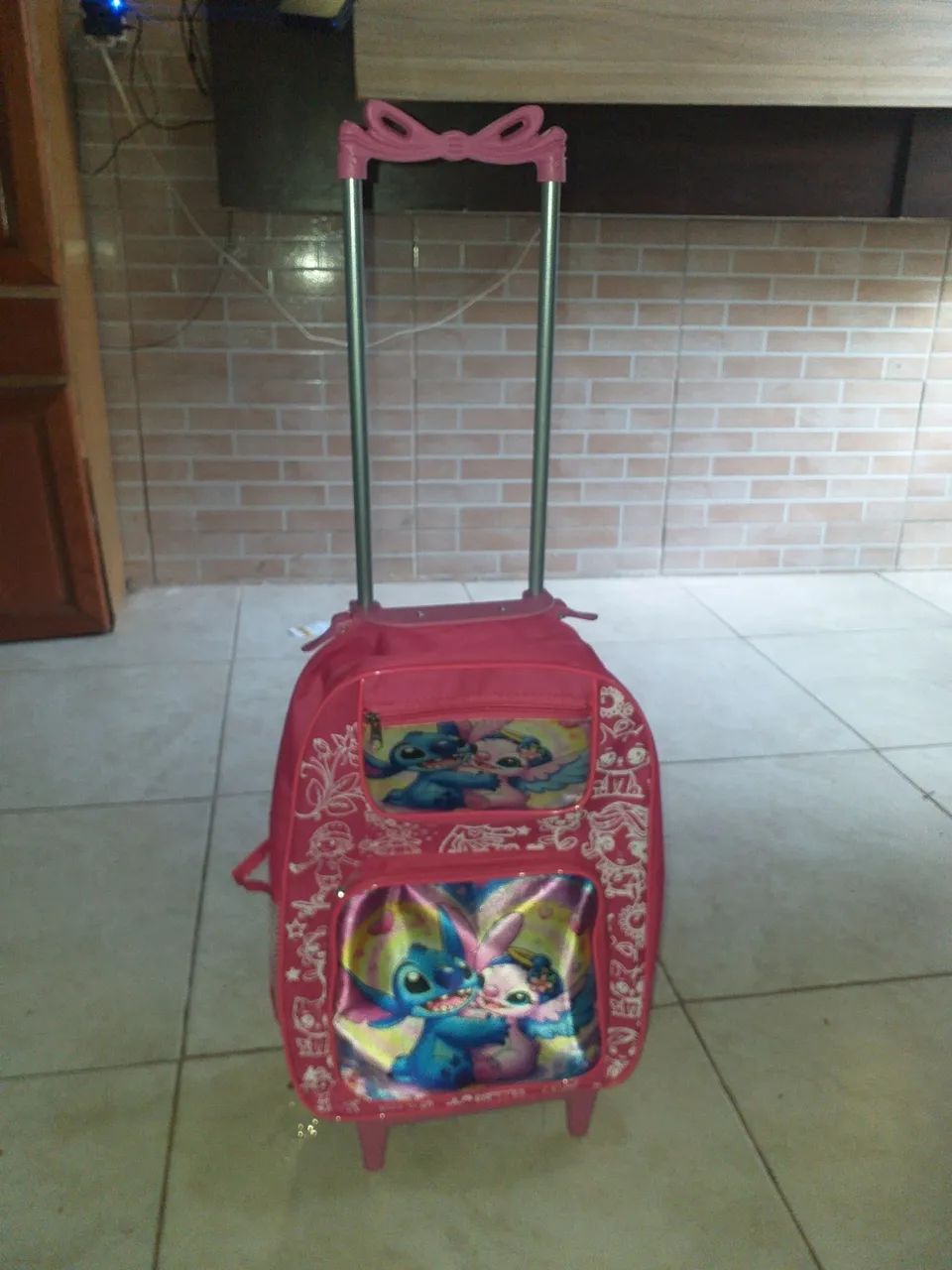  mochila do Stitch - Foto 2