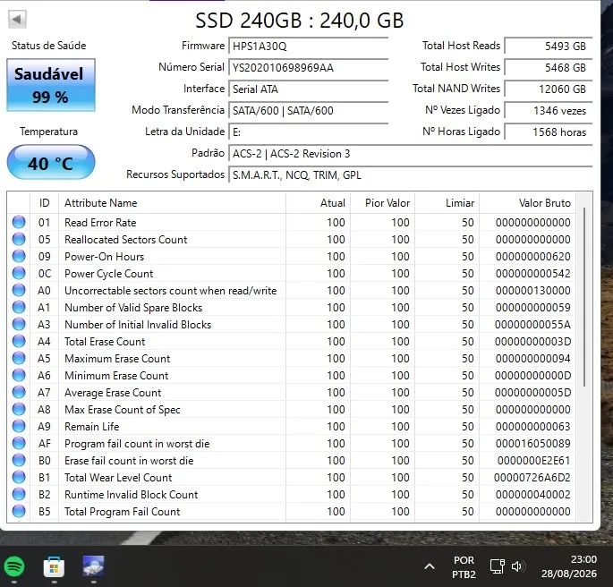 SSD 256 GB - Foto 2