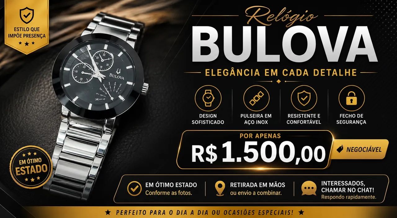 Relógio Bulova 