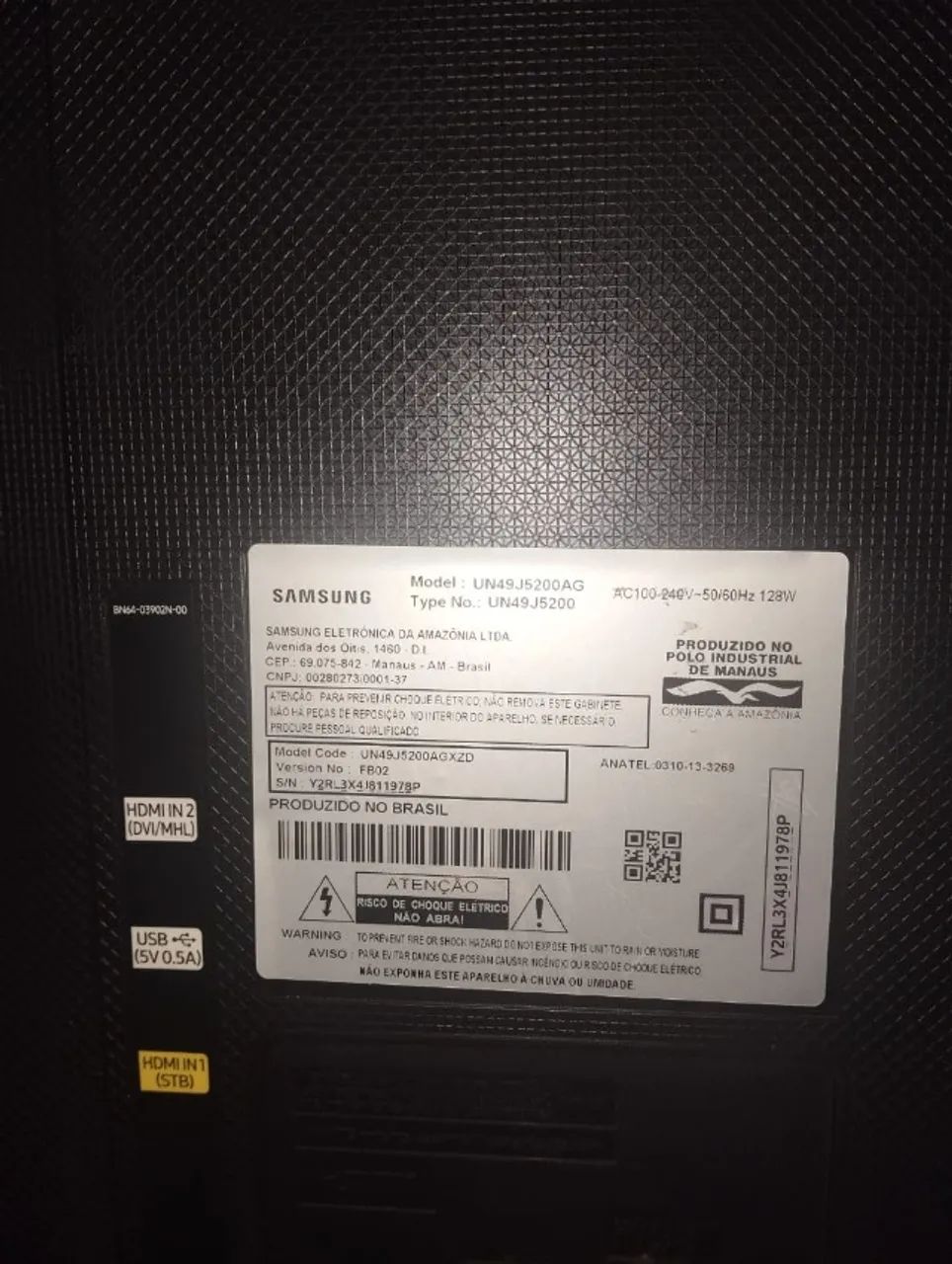 Truco em monitor - Televisão Samsung 49". Leia o Anuncio.  - Foto 4