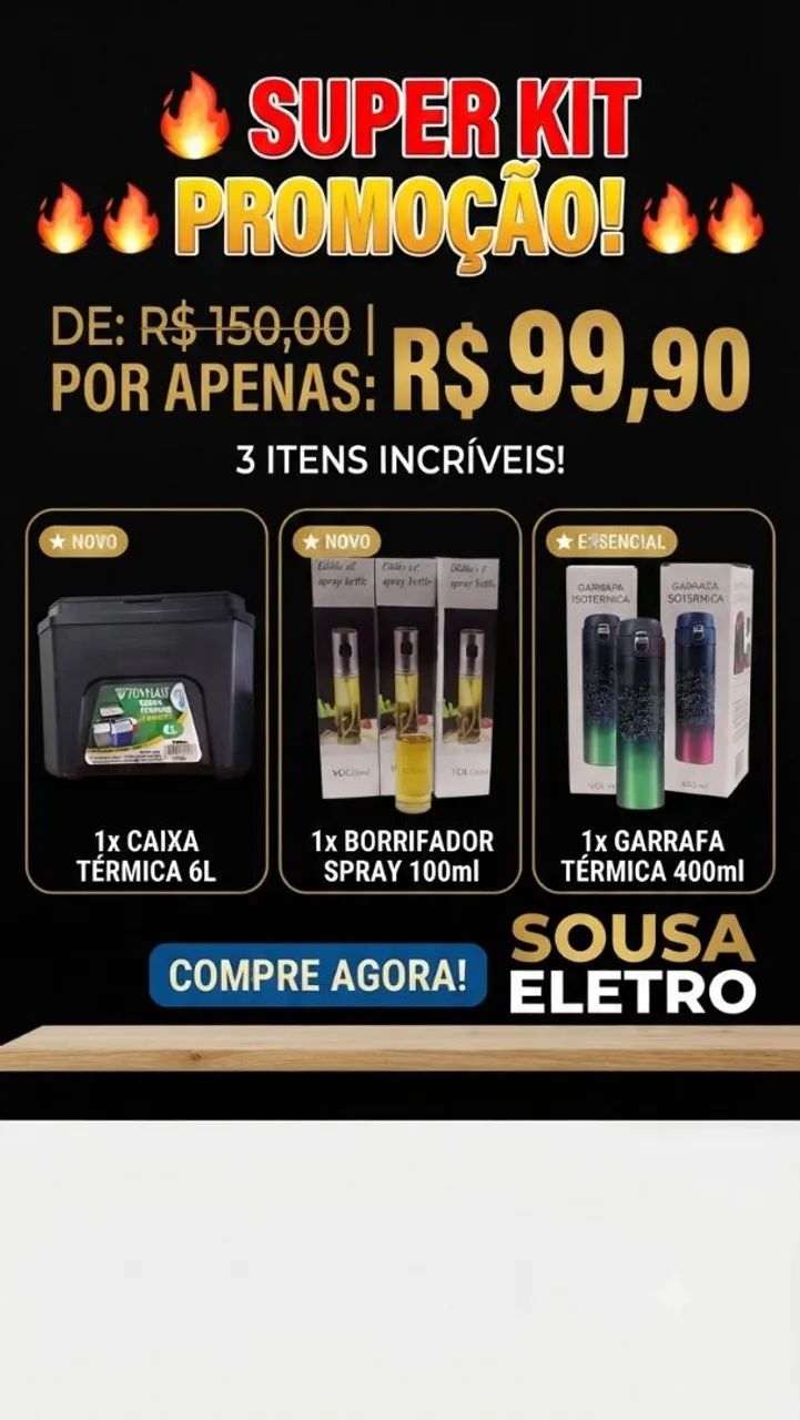 Kit promoção 