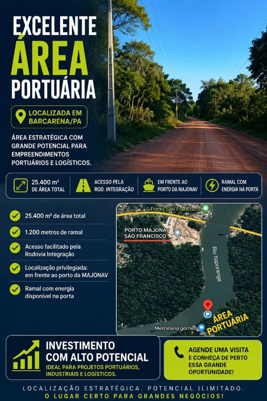 Área Portuária em Barcarena PA  - Foto 3