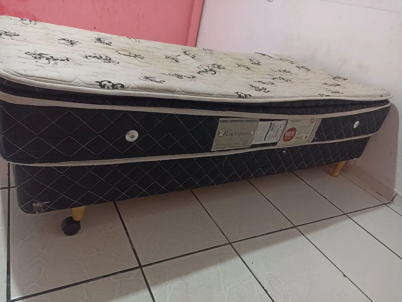 Cama de solteiro + colchão  - Foto 2