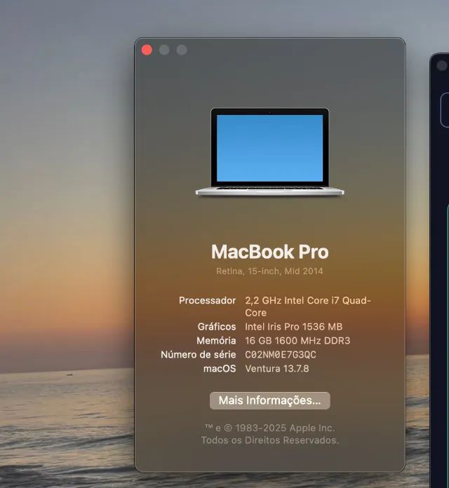 MacBook Pro Retina 15" Modelo A1398 - Foto 5