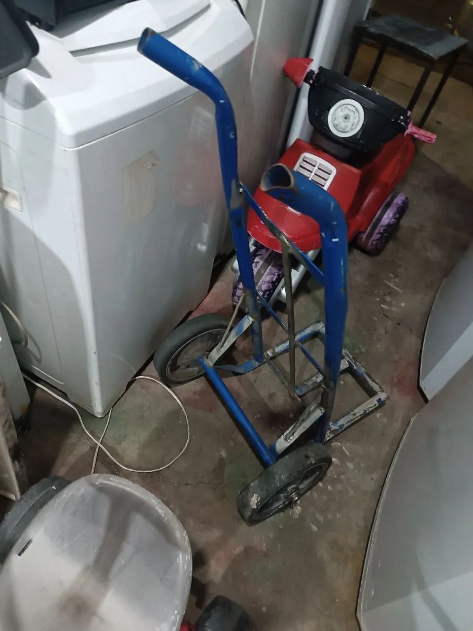 Carrinho de carga  transporte mercadoria reforçado 