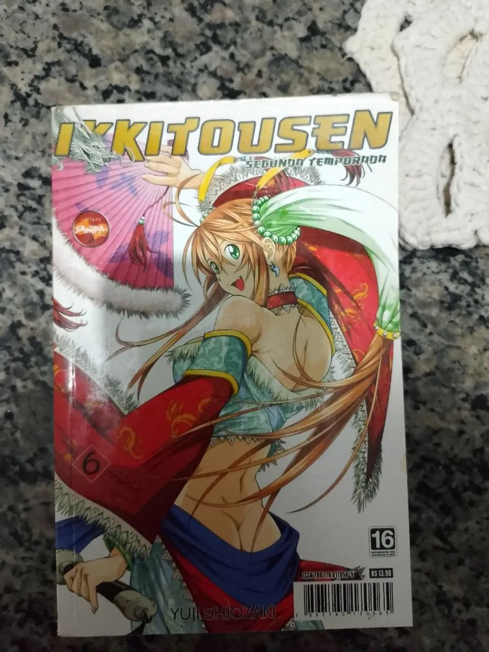 6 mangás Ikkitousen - Foto 2