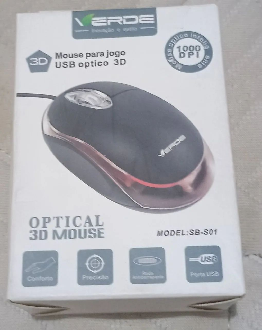 Teclado e Mouse - novo na caixa  - Foto 4