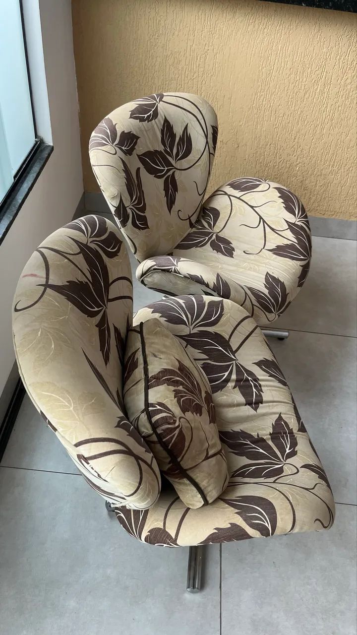 Poltronas Giratórias Premim(o par) - Foto 2