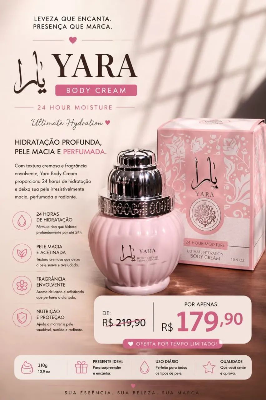 Hidratante Yara 
