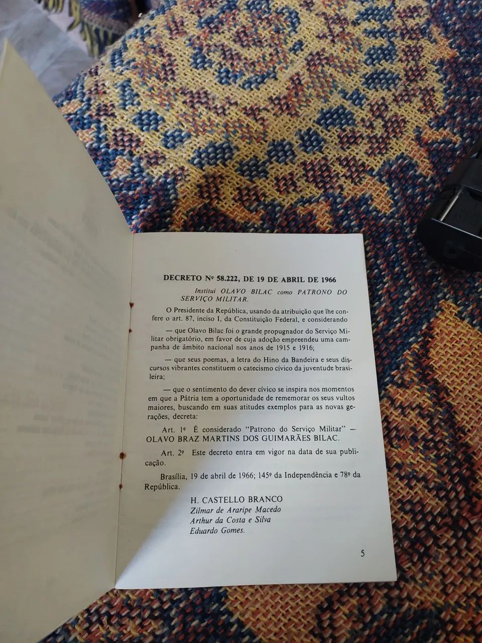 Guia do reservista do serviço militar, antiguidade.  - Foto 3