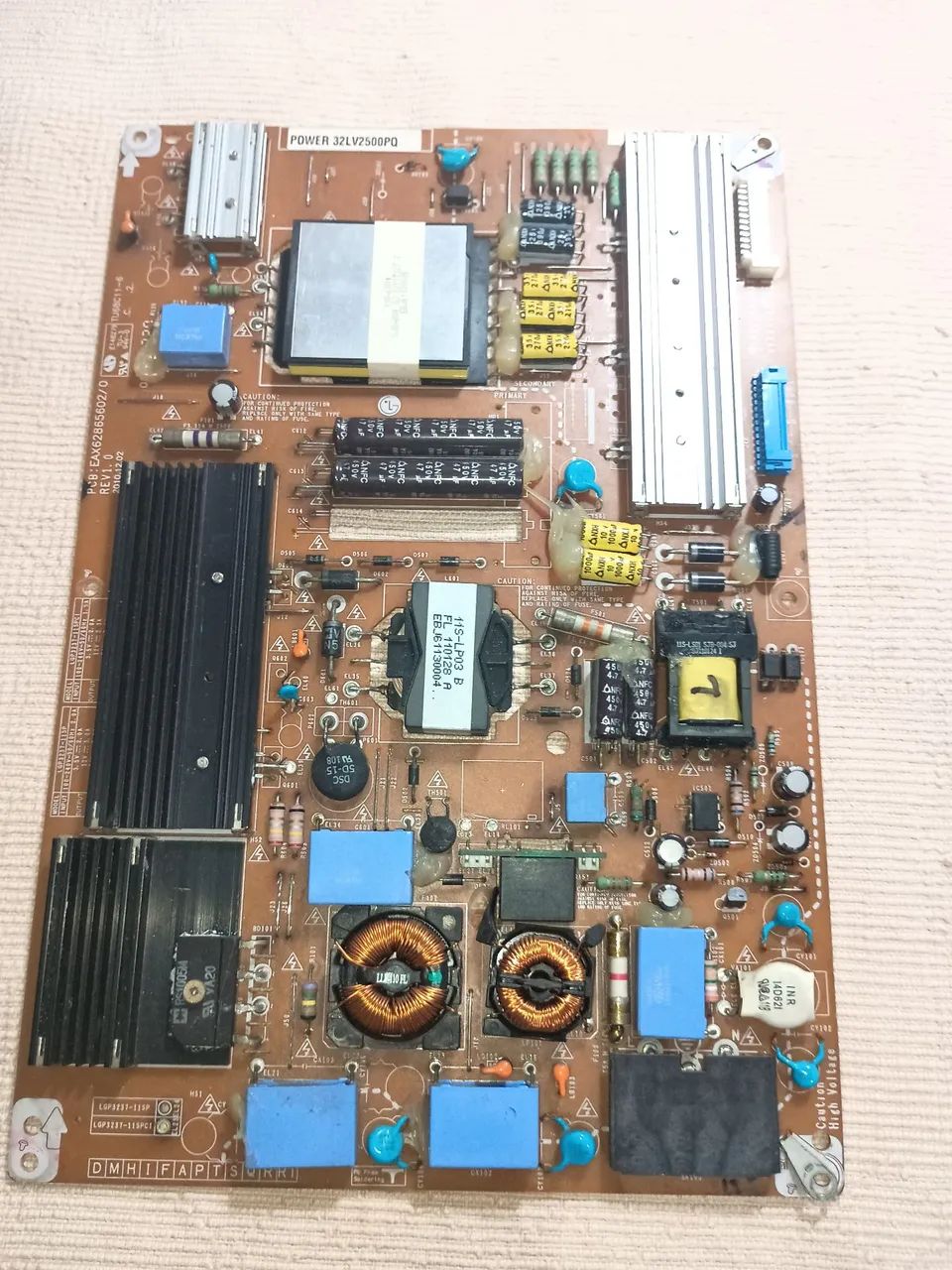 FONTE DA TV LG 32LV 3500PQ.