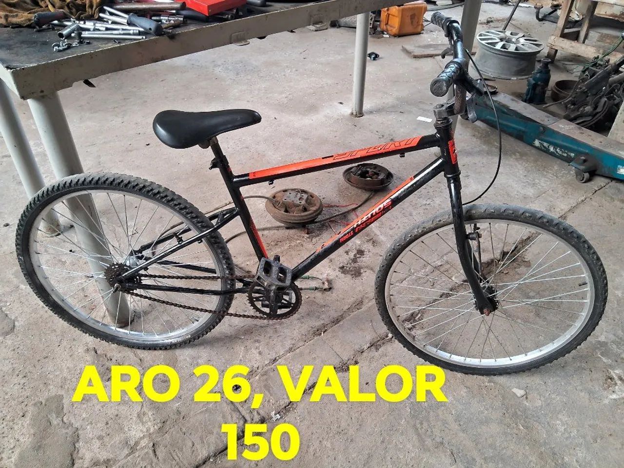 Bicicleta aro 26 Faço Entrega  - Foto 3