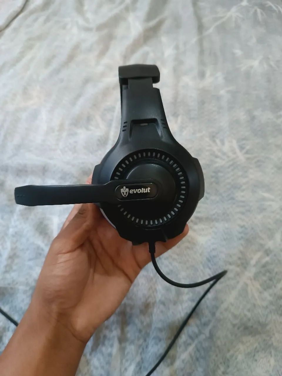 Headset Gamer com RGB e Microfone - Foto 4