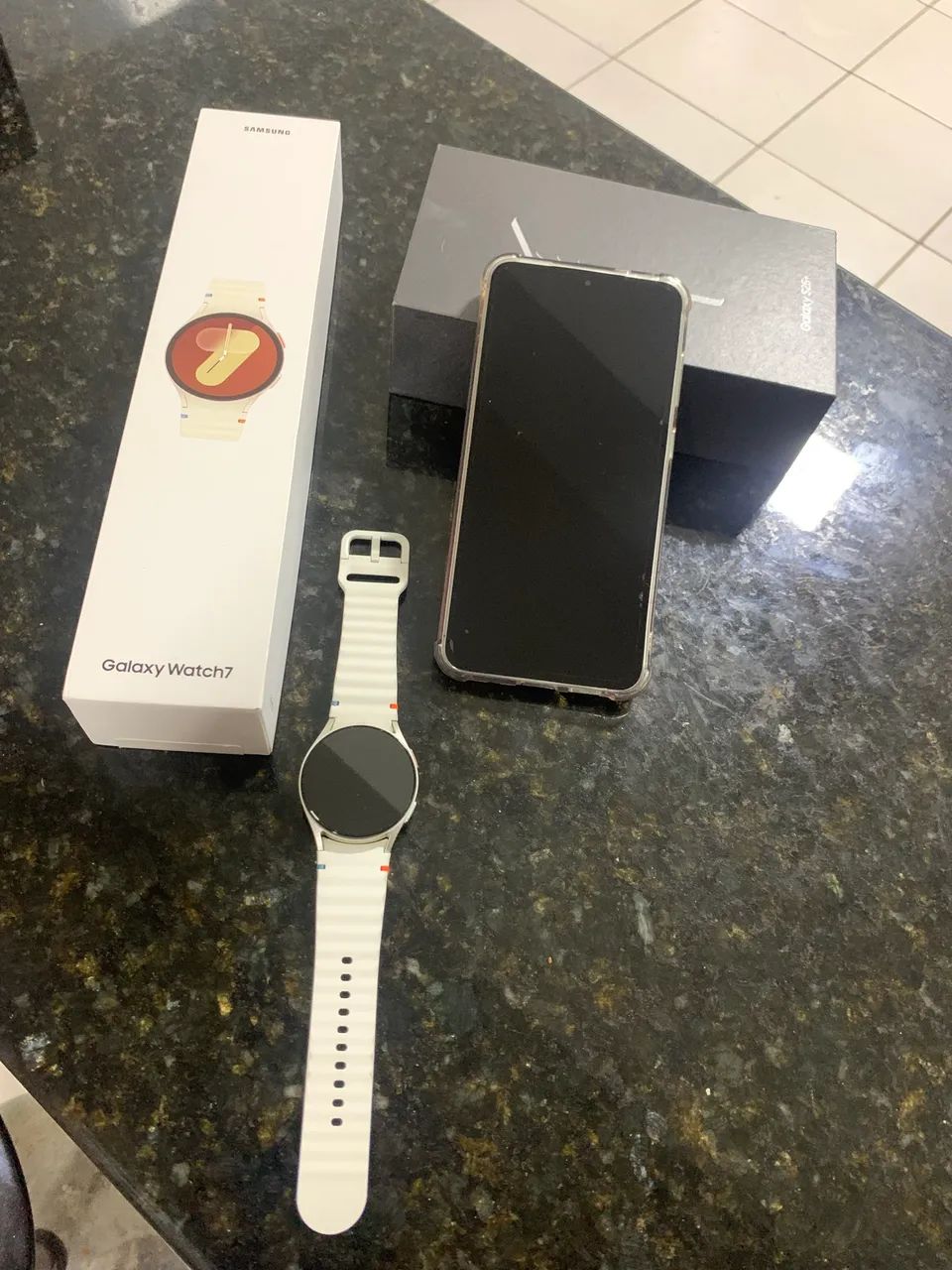 Celular Samsung S25+  e Galaxy Watch 7 - Foto 2