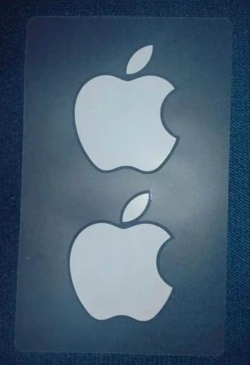2 Adesivos APPLE original  - Foto 2