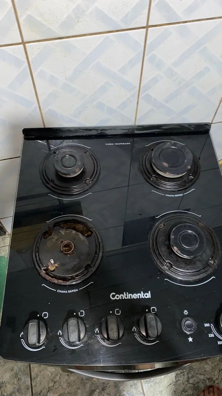 Fogão usado 