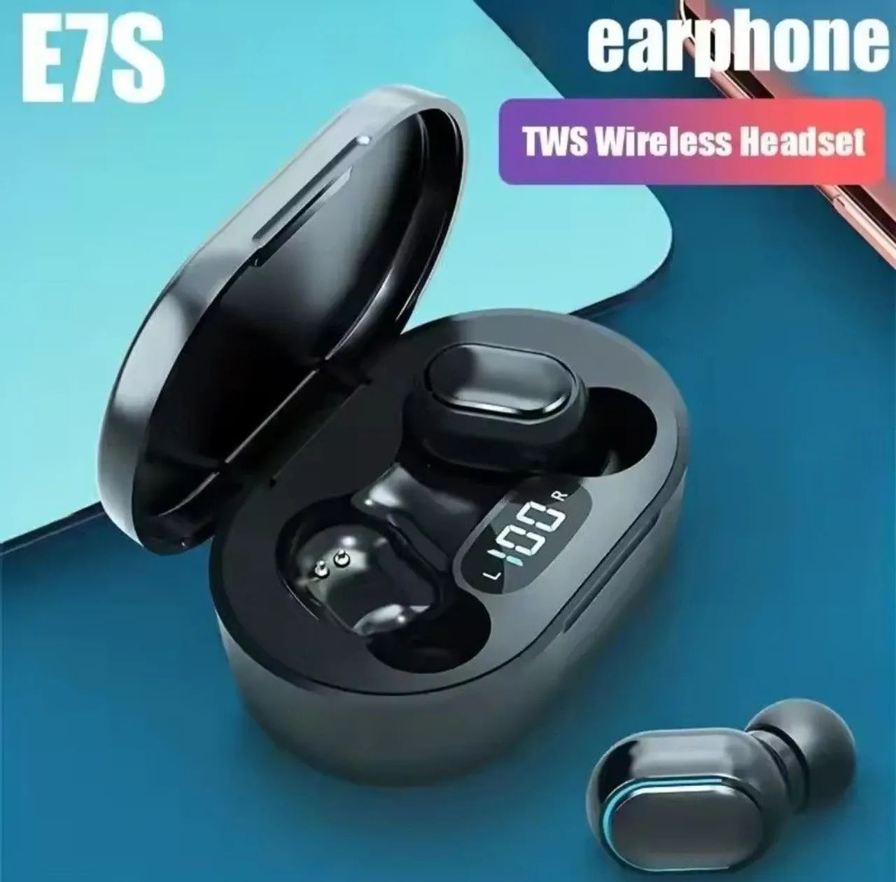 Fone Bluetooth E7plus Incrível!! - Foto 2