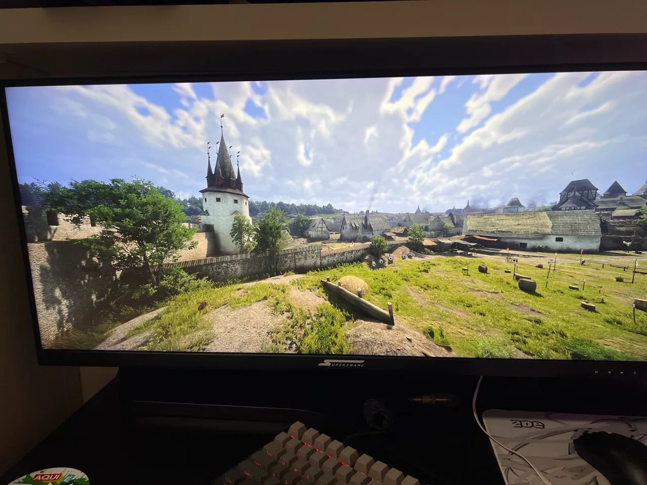 Monitor Ultrawide SuperFrame Vision Ultra 34 IPS 165Hz 1ms - Foto 2