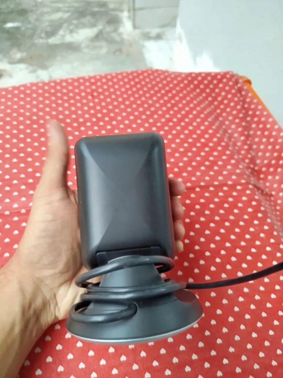Leitor De Código De Barras Fixo Pdv Usb 1d 2d Qr Code Cor Preto NOVO - Foto 3