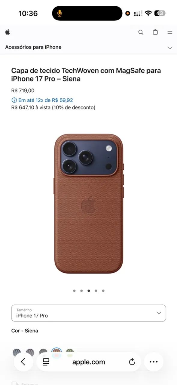 Capa 17 pro max  - Foto 2