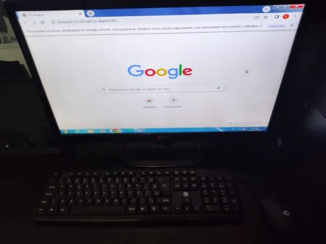Computador monitor teclado e mouse - Foto 4