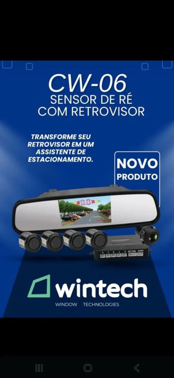 Sensor de estacionamento automotivo 
