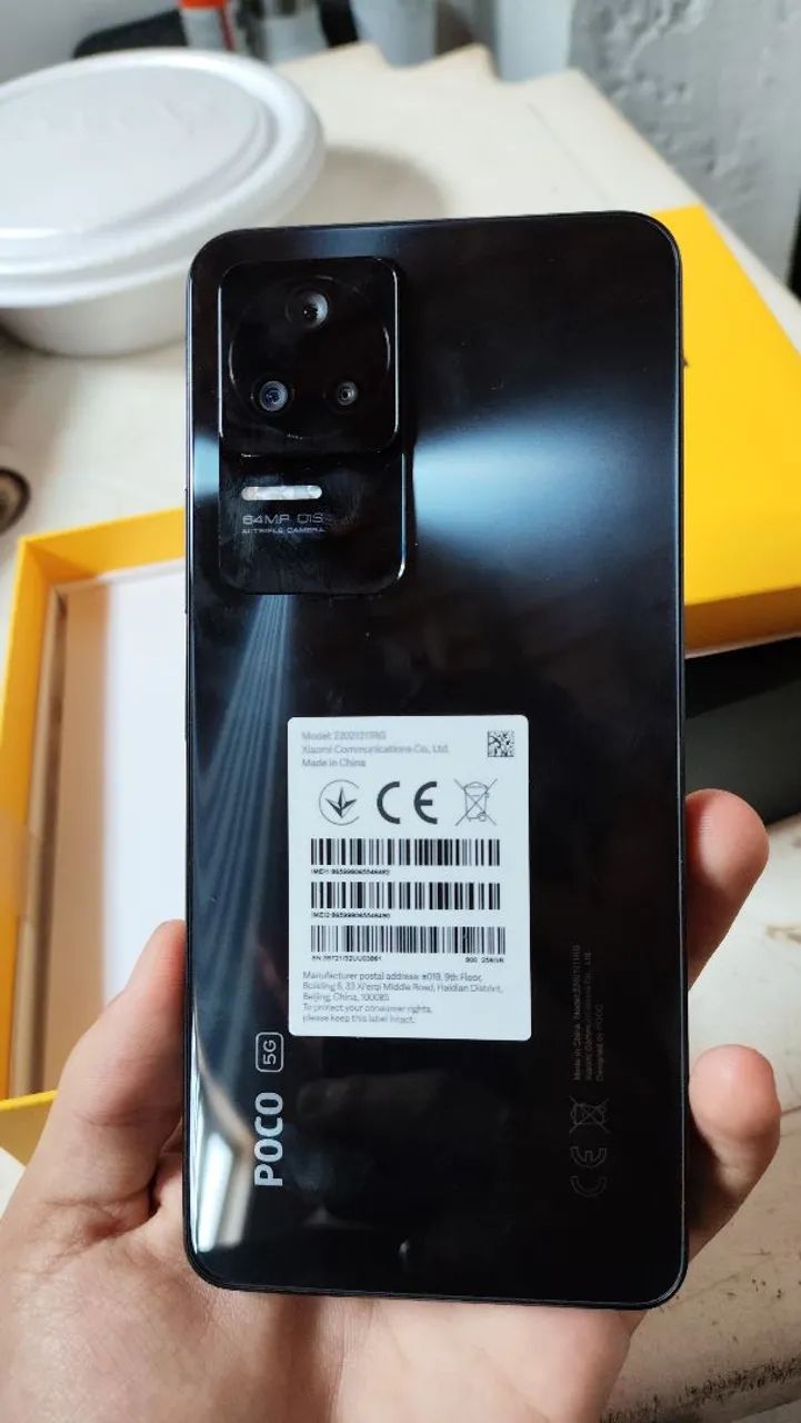 POCO F4 256GB 8RAM DE MEMÓRIA PRETO  - Foto 2