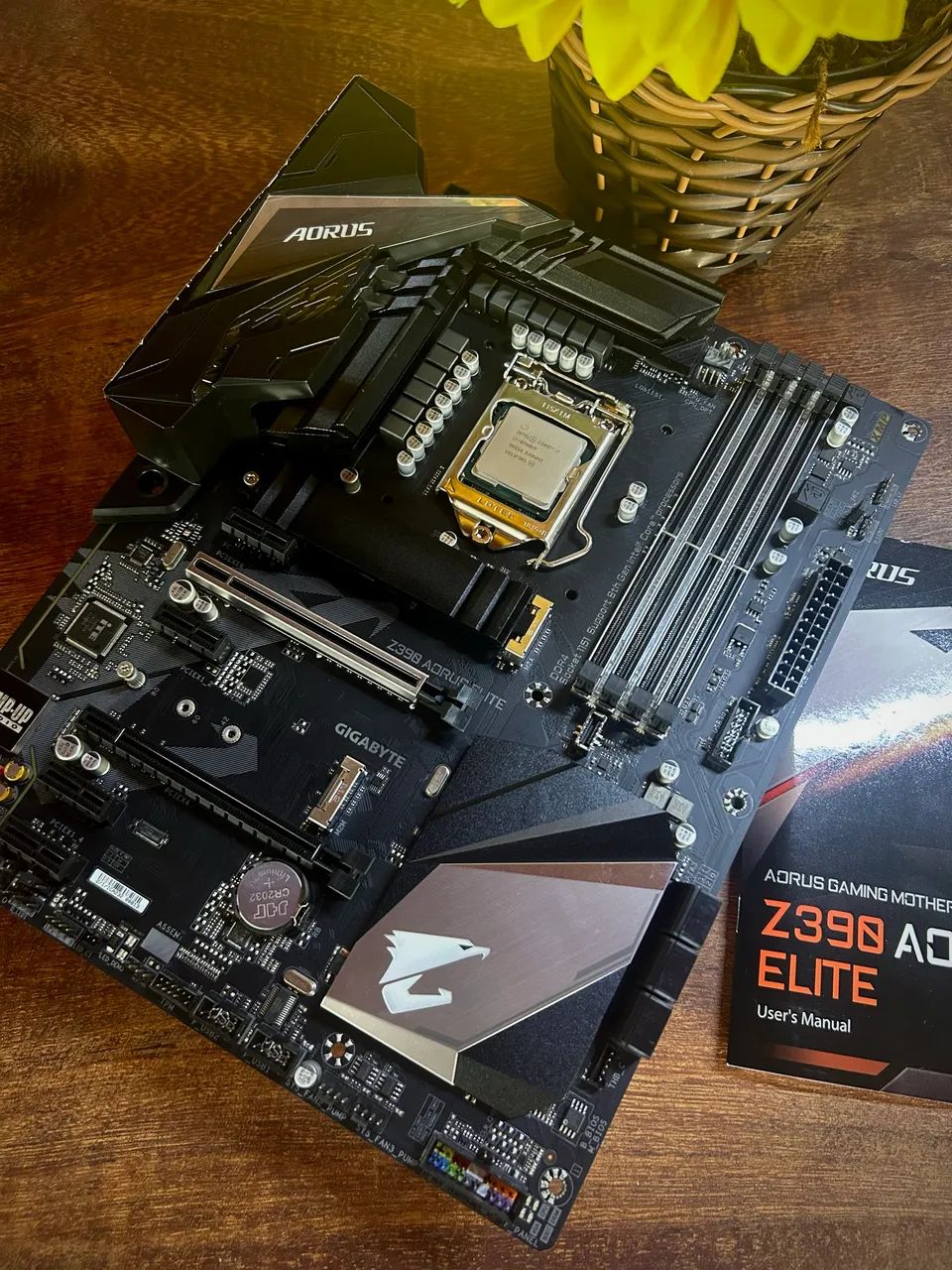 【中古】 Z390 AORUS ELITE Core i7 8700K おまけ付 Gigabyte Z390 AORUS ELITE (Intel LGA1151/Z390/ATX/2xM.2/Realtek