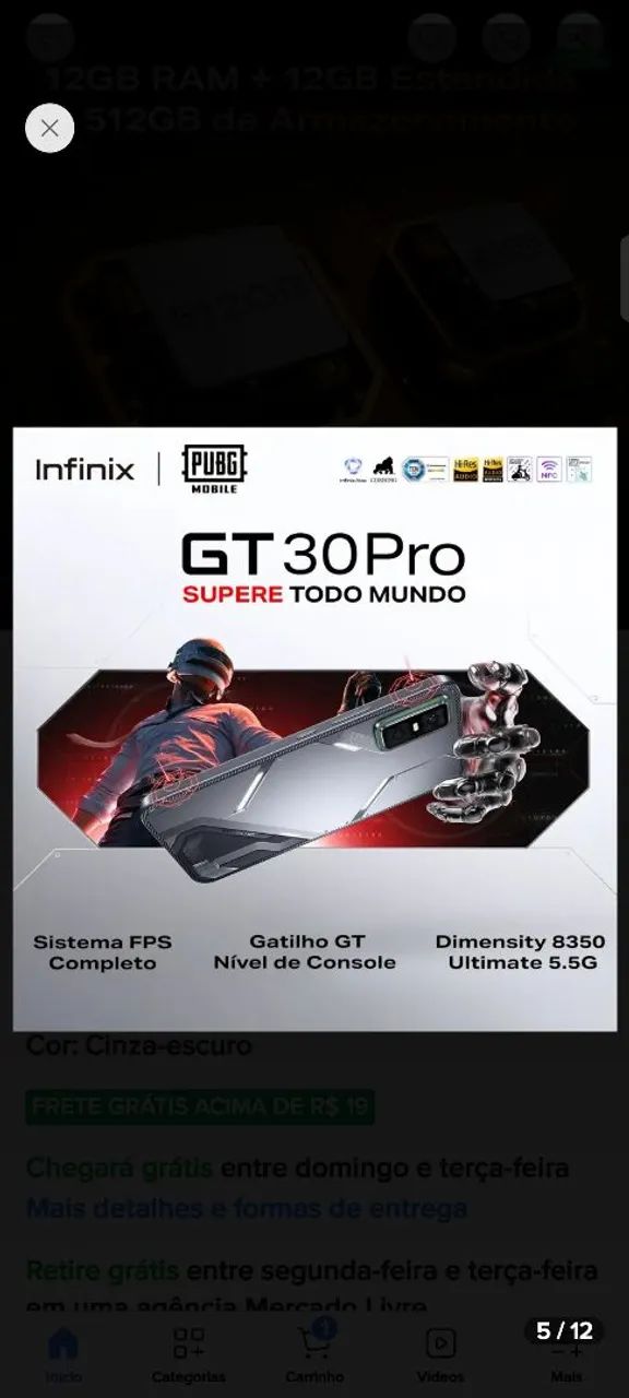 Infinix GT 30 pro  - Foto 5