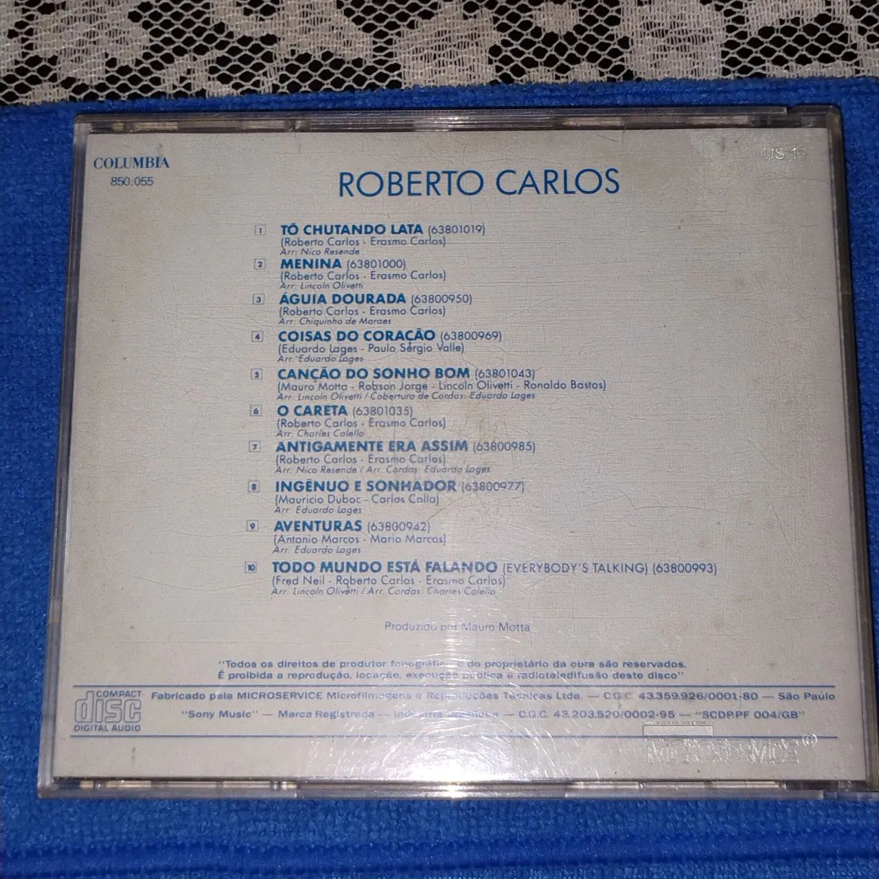 Cd Roberto Carlos - 1987 - Raríssimo! - Foto 2