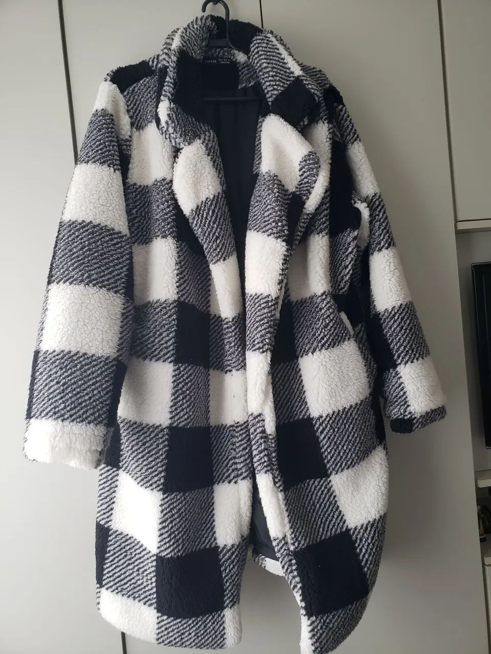 Casaco peludo soft 
