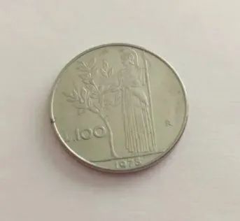 MOEDA DA ITÁLIA, 100 LIRAS, ANO 1978, SOBERBA. - Foto 2