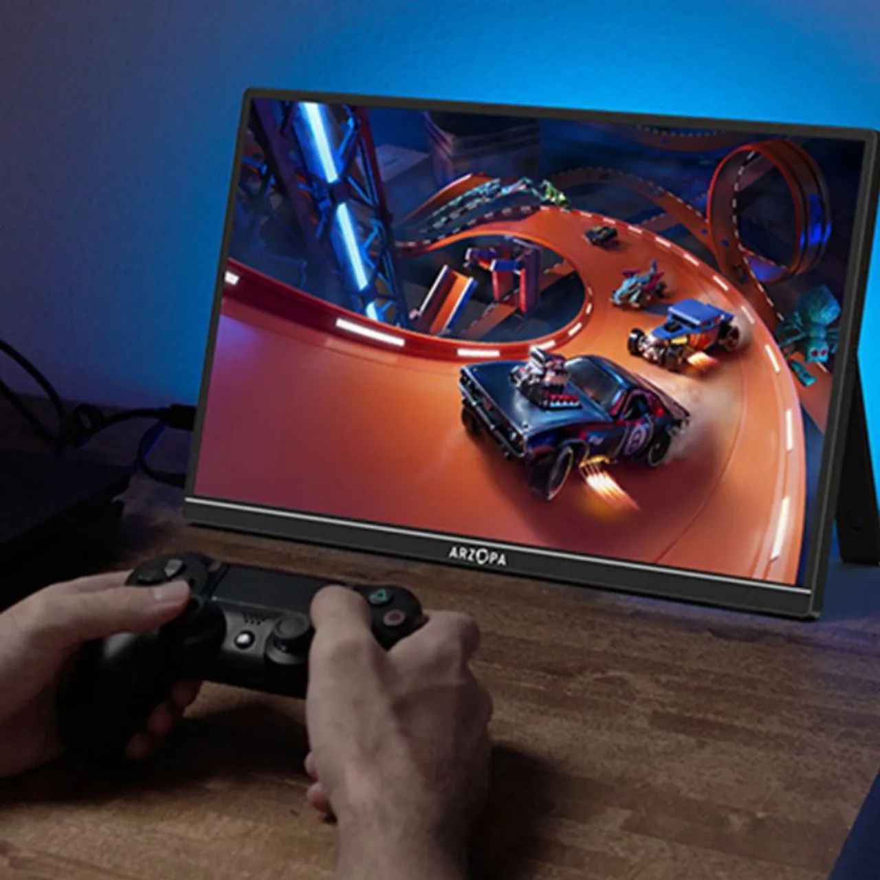 Monitor Portátil Arzopa Tela IPS 15,6" Full HD - Foto 5