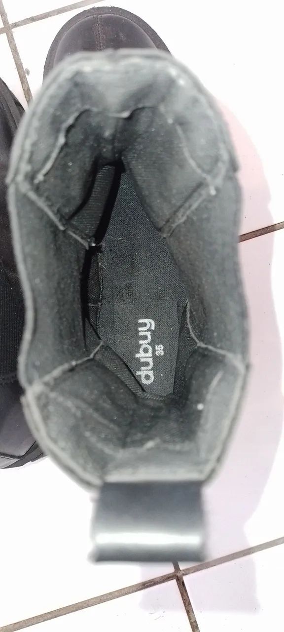 Bota coturno dubuy tamanho 35 - Foto 4