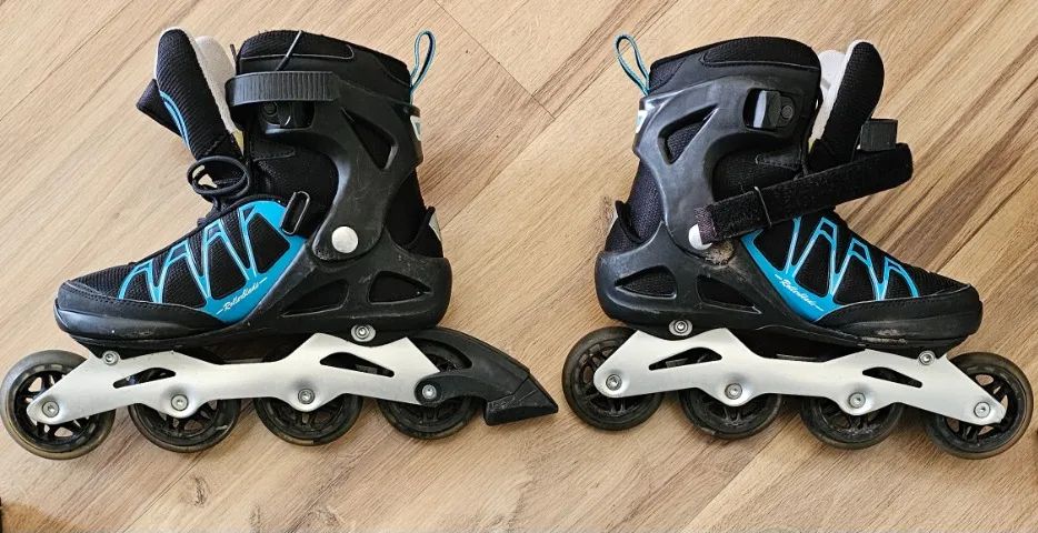 Patins inline Rollerblade80 sc,original, Usado,importado(EUA)equipamento proteção(brinde) - Foto 2