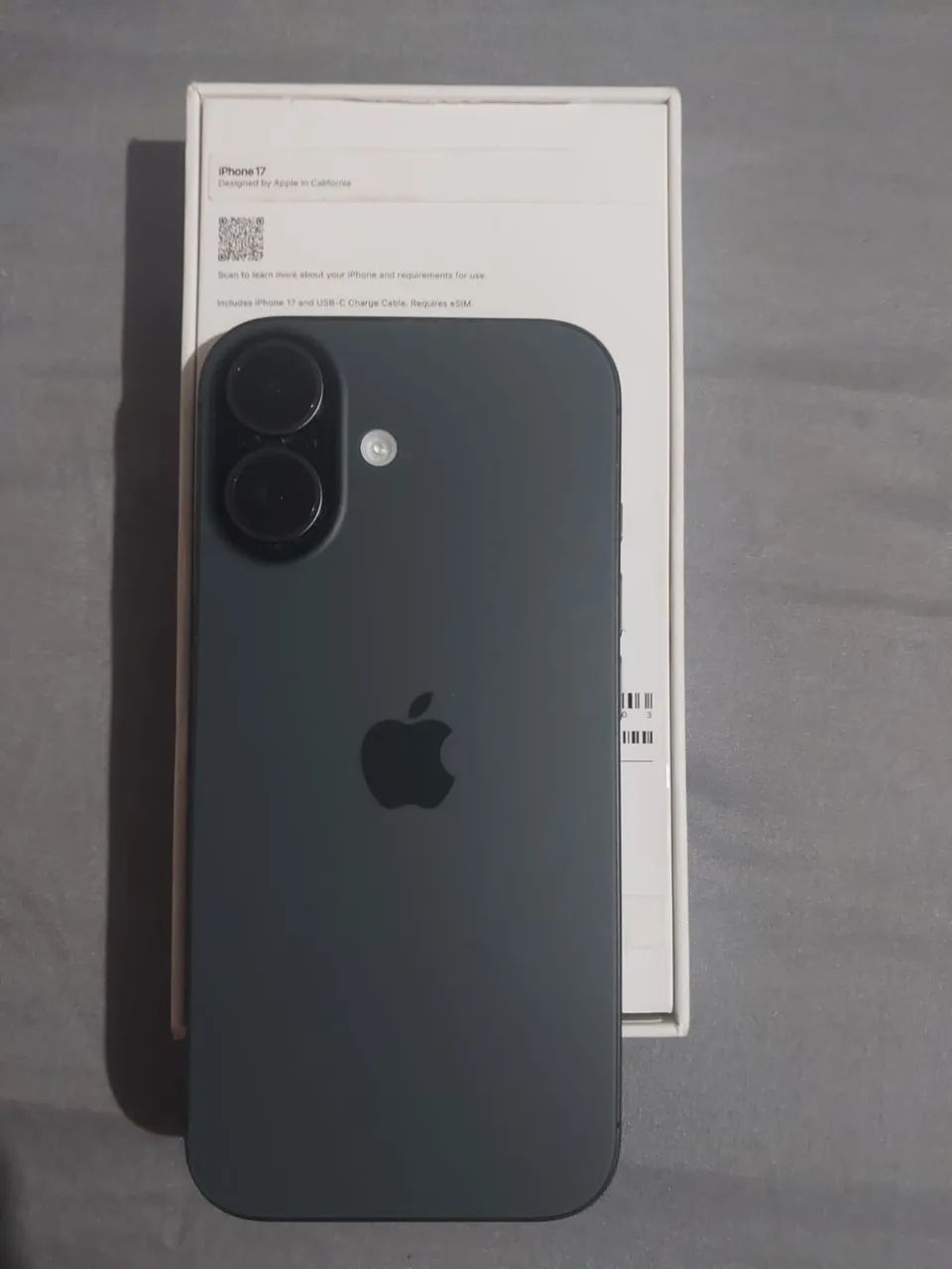 iPhone 17 256gb (preto)