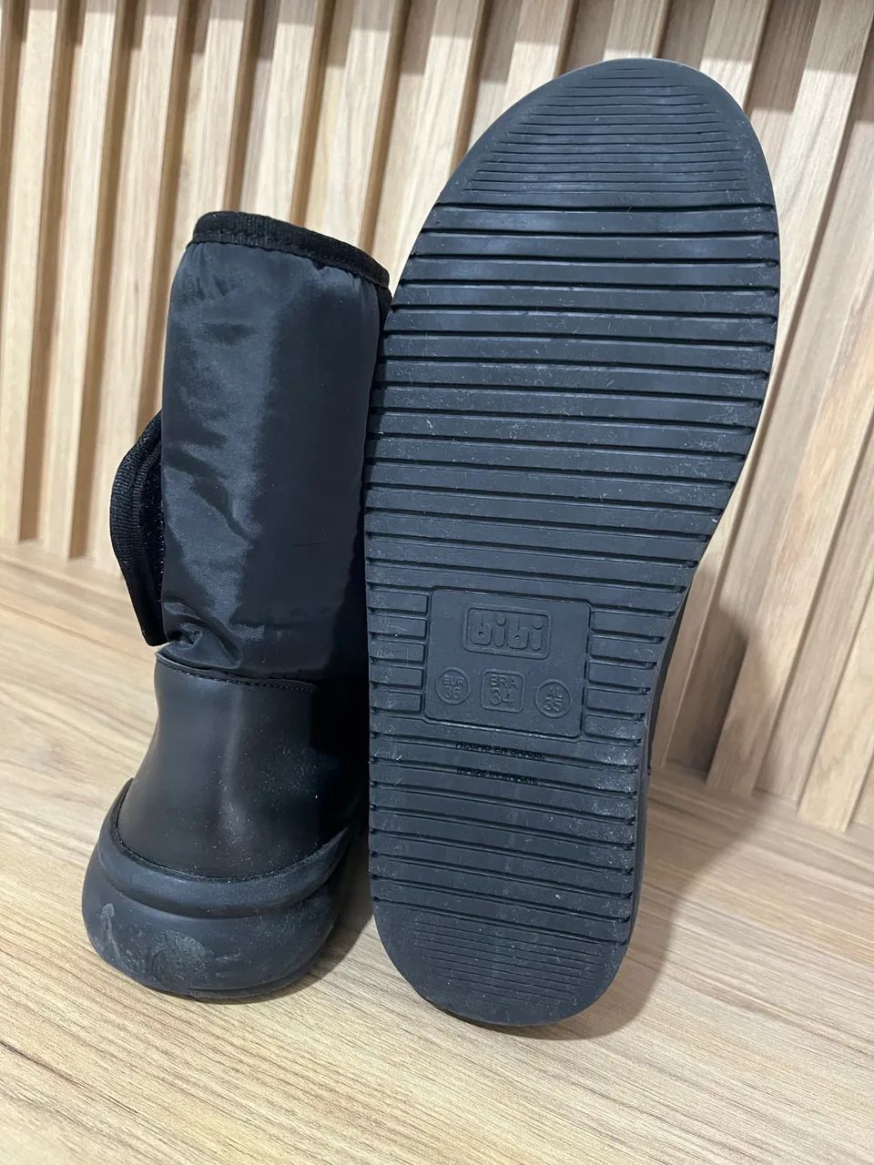 Bota preta Bibi  - Foto 5