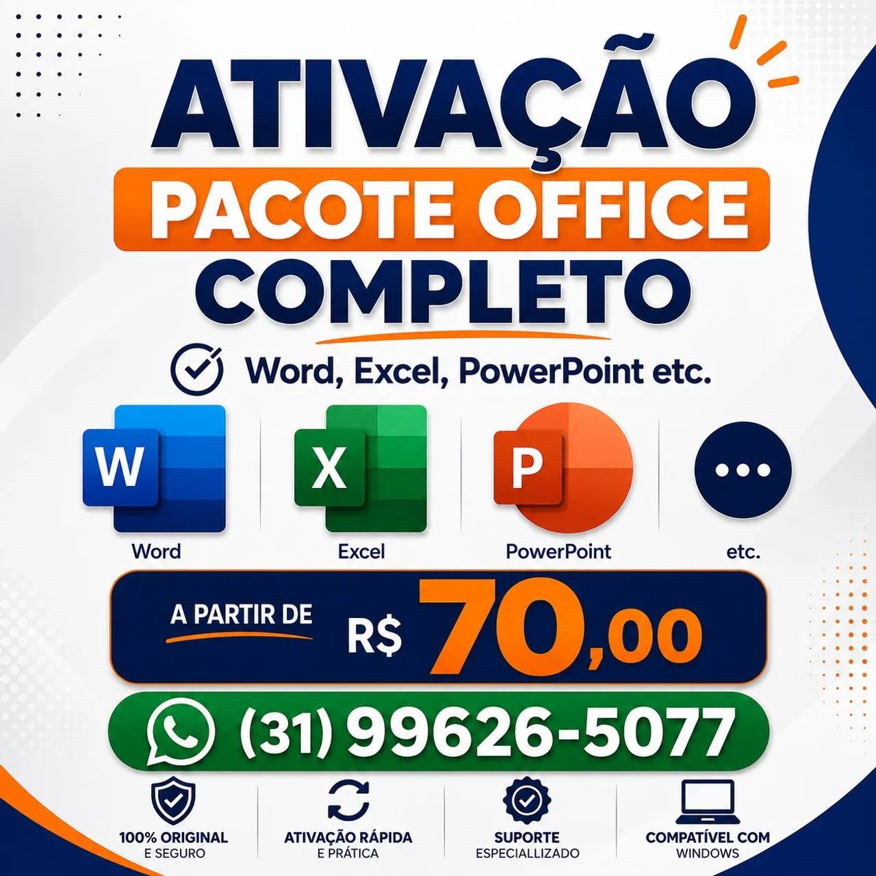 Licenças e ativações de Softwares 