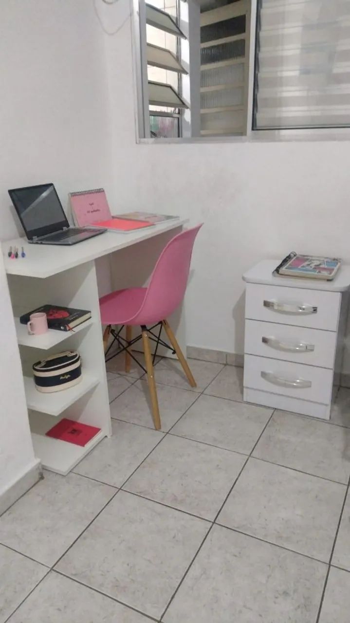 escrivaninha/penteadeira branca - Foto 4